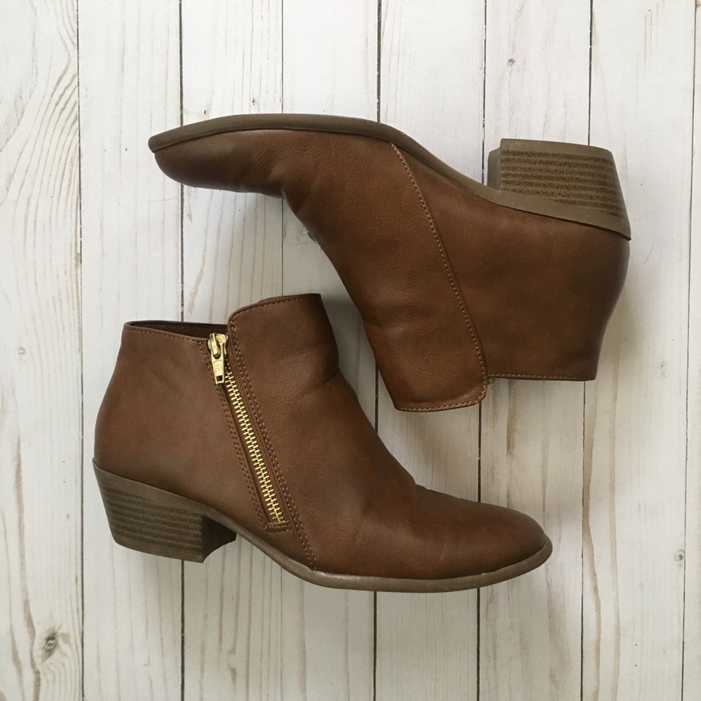 🥳50% OF SPRING SALE🥳Zipper Detail Booties